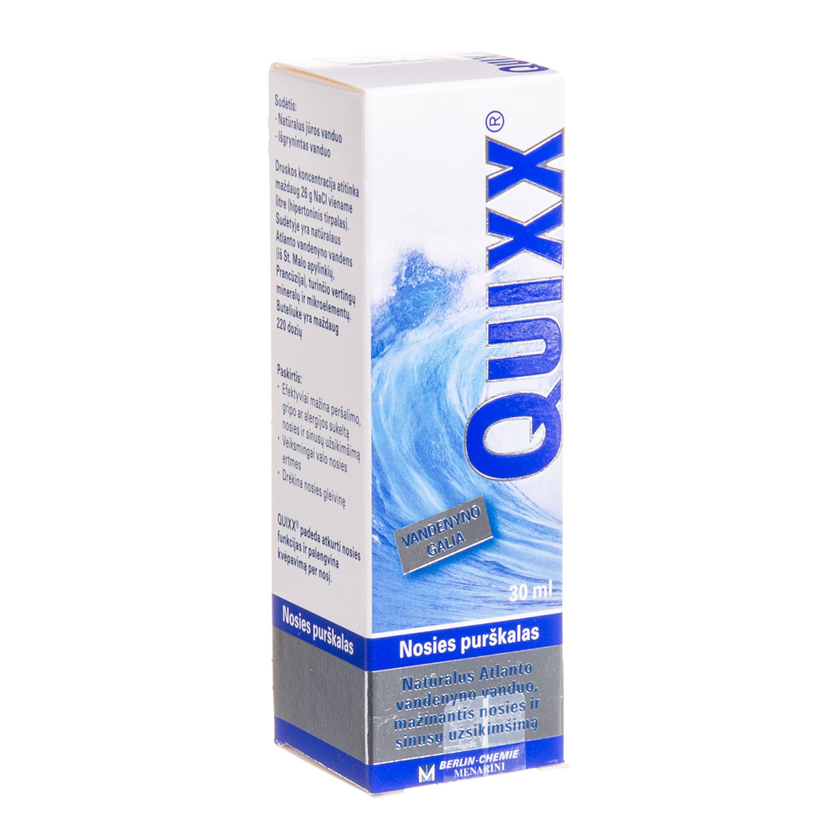 Berlin-Chemie AG QUIXX NASAL SPRAY, aerosols
