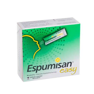 ESPUMISAN EASY, 125 mg, granulu paciņas, 14 paciņas attēls