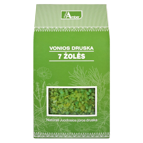 Aqua Amber 7 ZAĻUMI, vannas sāls, 500 g attēls