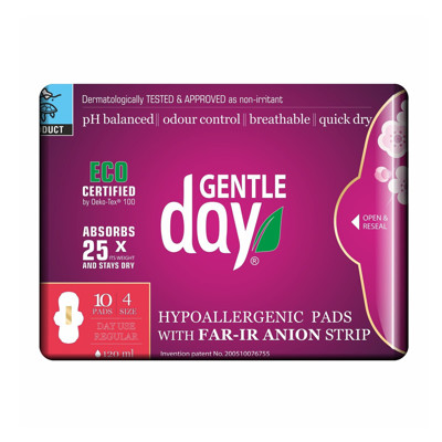 GENTLE DAY FAR-IR ANION, ikdienas higiēnas paketes, 10 gab. attēls