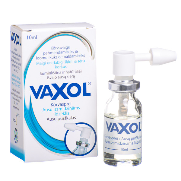 VAXOL, ausu aerosols, 10 ml attēls