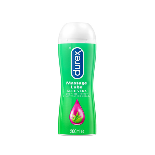 DUREX ALOE VERA, Intīma komforta un masāžas želeja, 200ml attēls