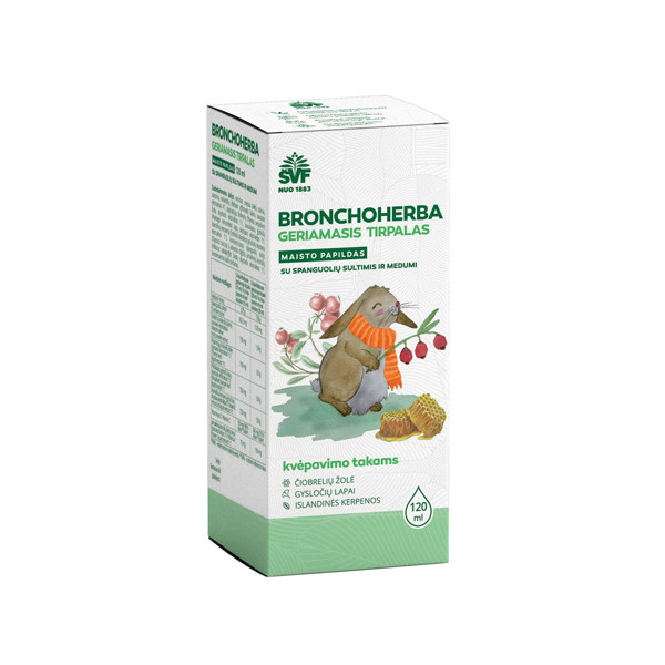 ACORUS BRONCHOHERBA, dzeramais šķidrums, 120 ml attēls