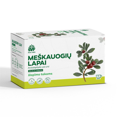 ACORUS BEARBERRY LAPAS, 1,5 g, zāļu tēja, 24 gab. attēls