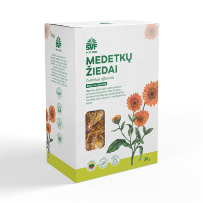 ACORUS kliņģerīšu gredzeni, zāļu tēja, 30 g attēls