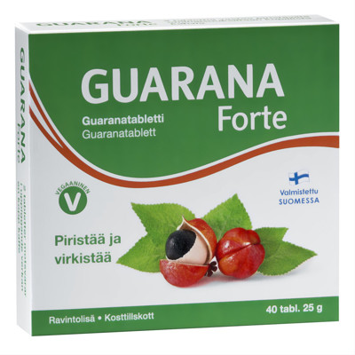 HANKINTATUKKU GUARANA FORTE, 40 tabletes attēls