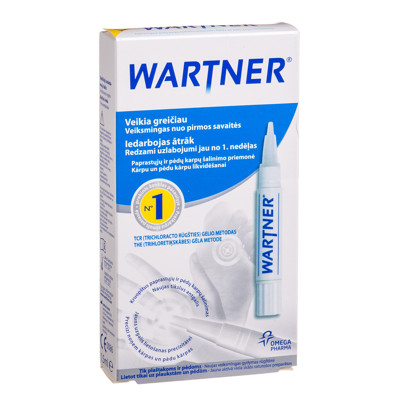 OMEGA PHARMA WARTNER, zīmulis pret kārpām, 1,5 ml attēls