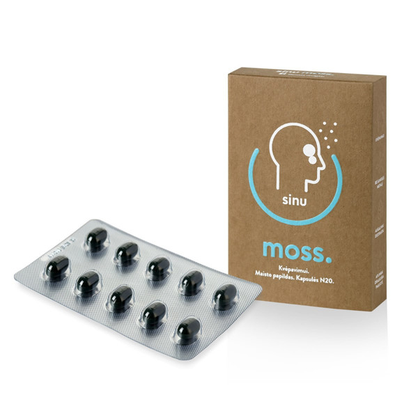 SINUMOSS, 350 mg, 20 kapsulas attēls