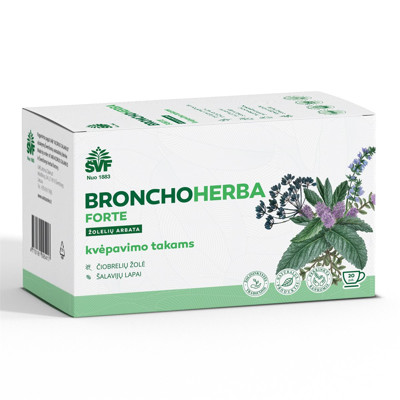 ACORUS BRONCHOHERBA FORTE, 1,5 g, zāļu tēja, 20 gab. attēls