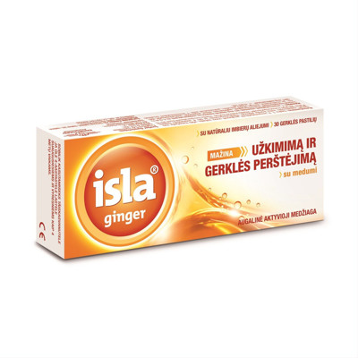 ISLA GINGER, 30 pastilas attēls