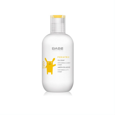 BABE PEDIATRIC eļļas tīrīšanas līdzeklis sausai, atopiskai mazuļu un bērnu ādai, 200 ml attēls