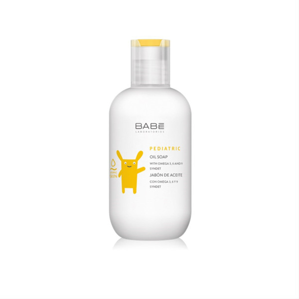 BABE PEDIATRIC eļļas tīrīšanas līdzeklis sausai, atopiskai mazuļu un bērnu ādai, 200 ml attēls