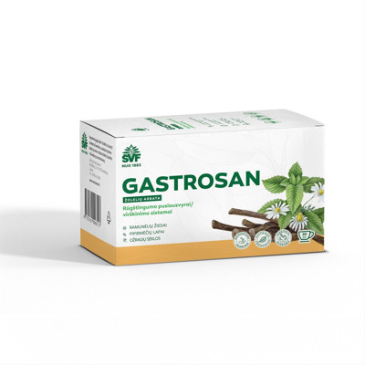 GASTROSAN, 1,5 g, zāļu tēja, 20 gab. attēls