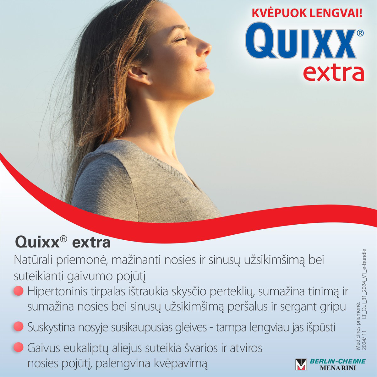 Berlin-Chemie AG QUIXX EXTRA, deguna aerosols