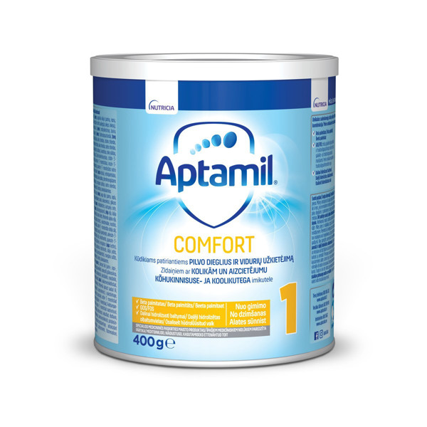 APTAMIL COMFORT 1, pulveris, 400 g attēls