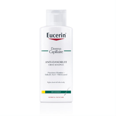 EUCERIN DERMOCAPILLAIRE šampūns pret blaugznām/sausai galvas ādai, 250 ml attēls