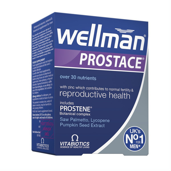 WELLMAN PROSTACE, 60 tabletes attēls