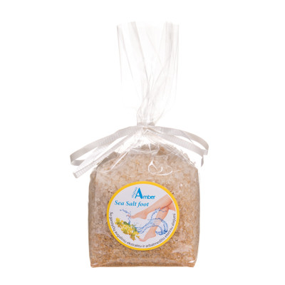 AQUA AMBER, jūras sāls kājām ar sinepju ekstraktu un tējas koka ēterisko eļļu, 300 g attēls