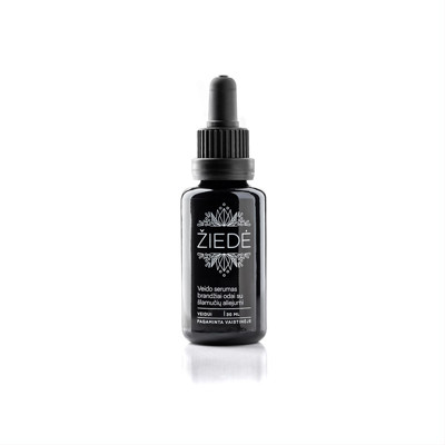 ŽIEDĖ, sejas serums nobriedušai ādai ar sārņu eļļu, 30 ml attēls