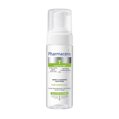 Pharmaceris T PURI SEBOSTATIC, mazgāšanas putas, 150 ml attēls