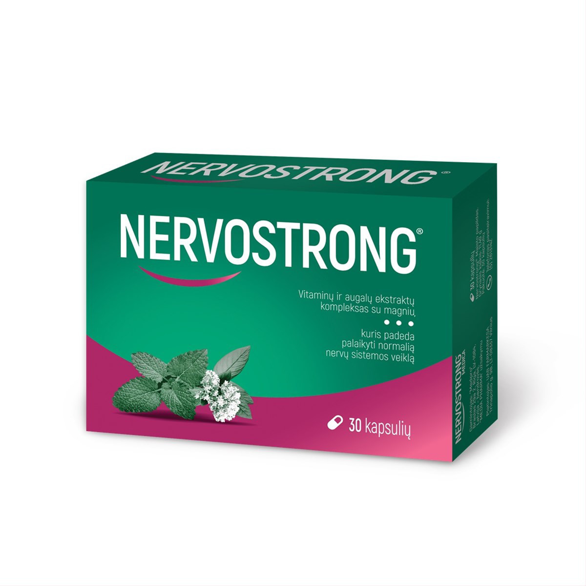 MedPro Nutraceuticals SIA NERVOSTRONG, 30 kapsulas