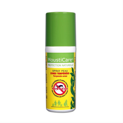 MOUSTICARE, ādas aerosols pret odiem, ērcēm un citiem dzelojošiem kukaiņiem, 50ml attēls