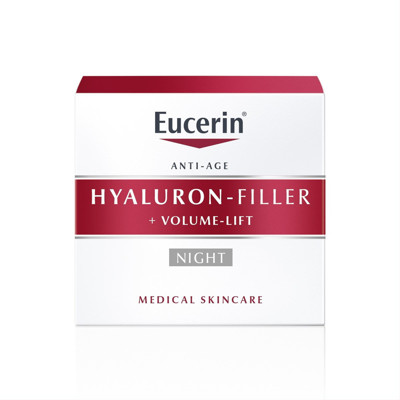 EUCERIN HYALURON - FILLER + VOLUME - LIFT, nakts krēms, 50 ml attēls
