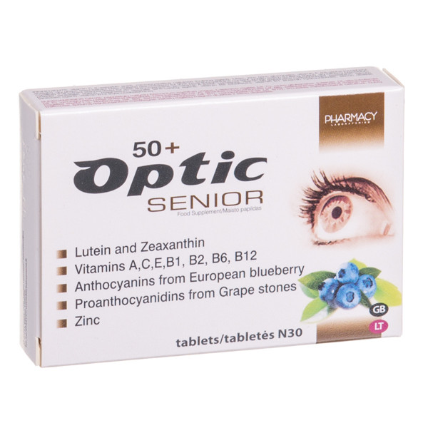 OPTIC SENIOR, 30 tabletes attēls