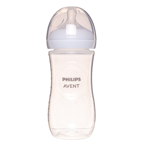 PHILIPS AVENT, pudelīte "Natural Response", ar vidējas plūsmas knupīti. SCY906/01, 330 ml attēls