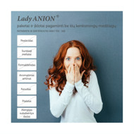 LADY ANION, ikdienas paliktņi ar anjonu lenti, 155 mm, 24 gab. attēls