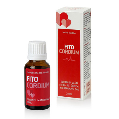 FITOCORDIUM, iekšķīgi lietojami pilieni, šķīdums, 20 ml attēls