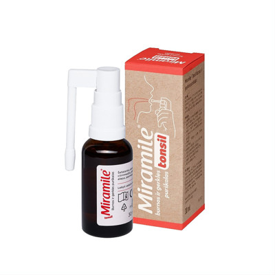 MIRAMILE TONSIL, rīkles un mutes aerosols, 30 ml attēls
