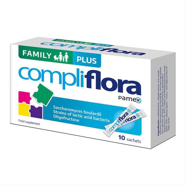 COMPLIFLORA FAMILY+, pulveris, 10 gab. attēls