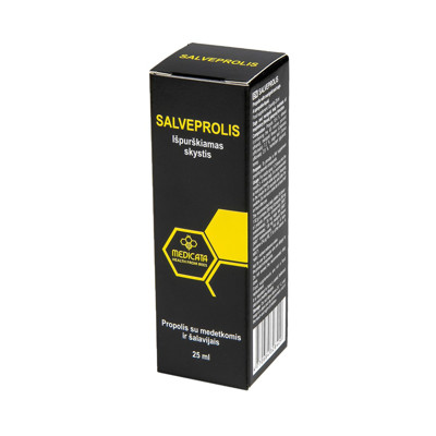 SALVEPROLIS, aerosols rīklei, 25 ml attēls