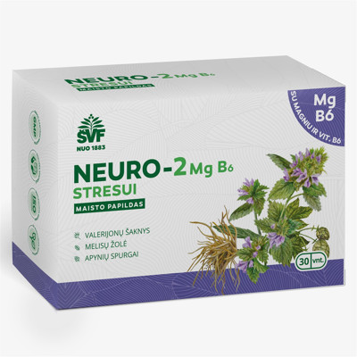 Neuro-2 мг стресс B6, 30 капсул изображение