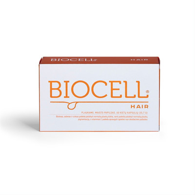 BIOCELL HAIR, 60 kapsulas attēls