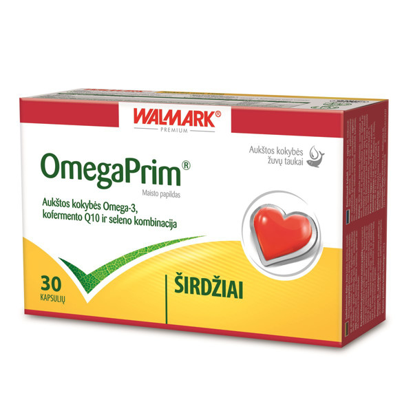 WALMARK OMEGAPRIM, 30 kapsulas attēls