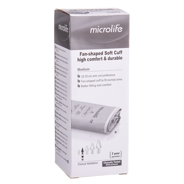 Microlife, манжета для измерения давления, размер М, 22-32 см изображение