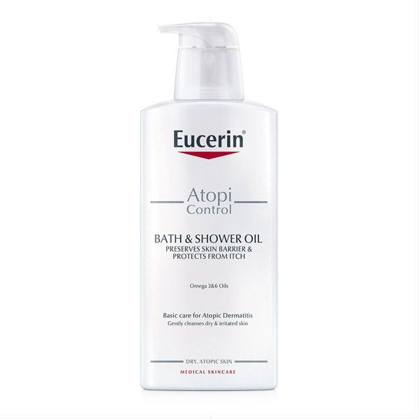 EUCERIN ATOPICONTROL, vannas un dušas eļļa, 400 ml attēls