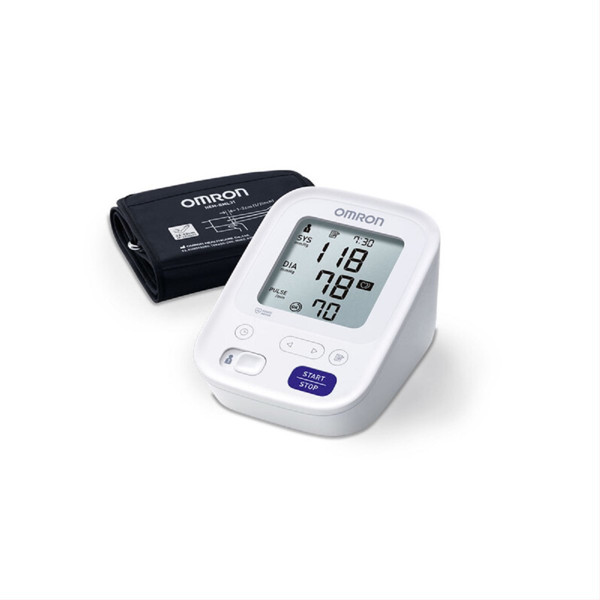 OMRON M3, automātiskais asinsspiediena mērītājs ar mīkstu palielinātu uzmavu (22-42 cm), N1 attēls