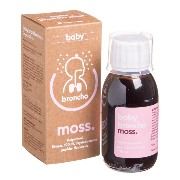 BRONCHOMOSS BABY, sīrups, 100 ml attēls