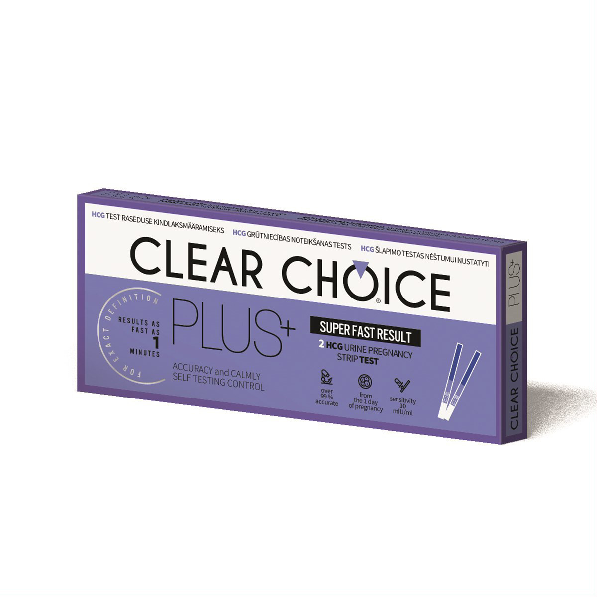 Phamatech Inc CLEAR CHOICE PLUS, grūtniecības