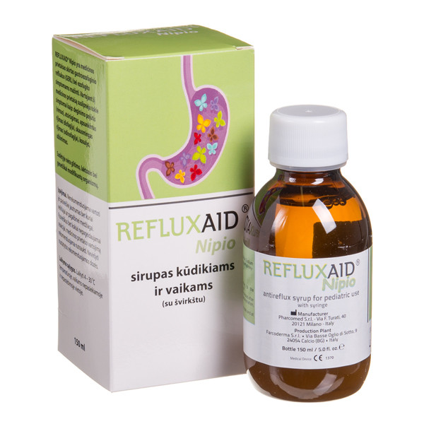 REFLUXAID NIPIO, sīrups, 150 ml attēls