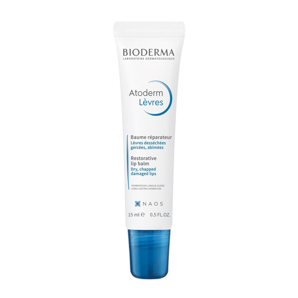 BIODERMA ATODERM LEVRES, intensīvi barojošs un atjaunojošs lūpu balzams, 15 ml attēls