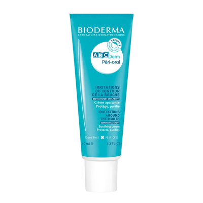 BIODERMA ABCDERM PERI-ORAL, krēms pret kairinājumu, ap muti, mazuļiem, 40 ml attēls