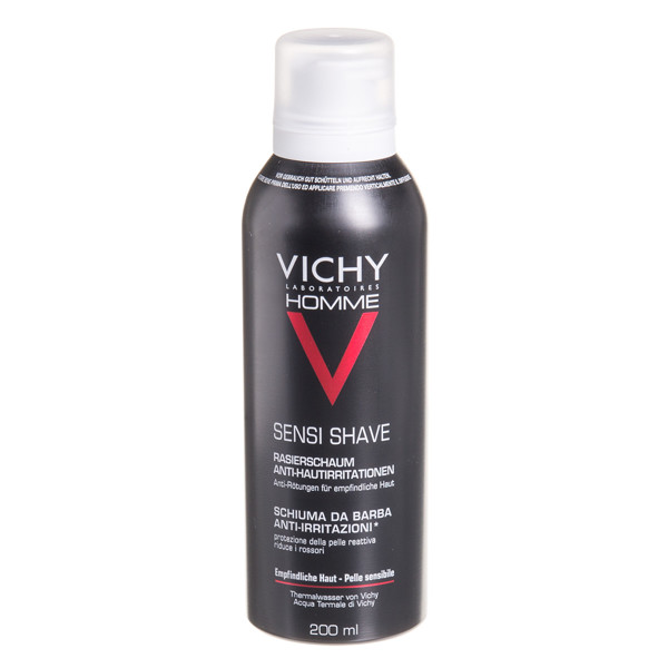 VICHY HOMME, skūšanās putas jutīgai ādai, 200 ml attēls