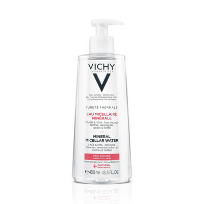 VICHY PURETE THERMAL MINERĀLS, micelārais ūdens jutīgai ādai, 400 ml attēls