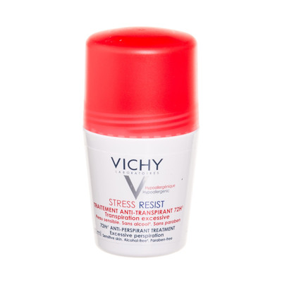 VICHY DEO STRESS RESIST 72 H, roll-on dezodorants pretsviedru līdzeklis, 50 ml attēls
