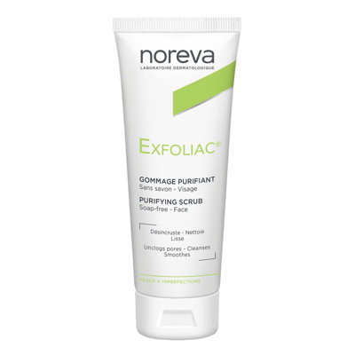 NOREVA EXFOLIAC, sejas skrubis, 50 ml attēls