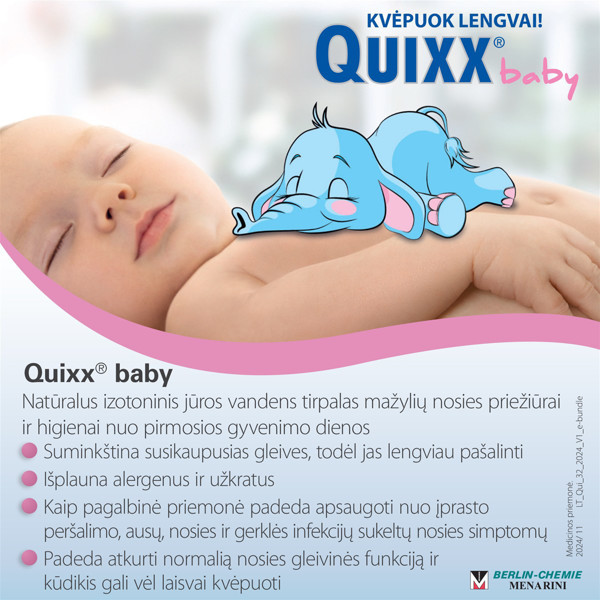 QUIXX BABY, носовые капли, 10 мл изображение